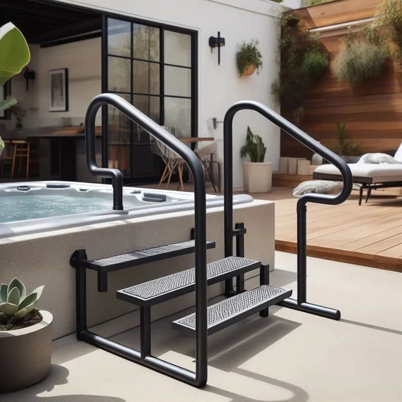 Hot Tub Steps with Railing: A Buyer's Guide for Safe Access
