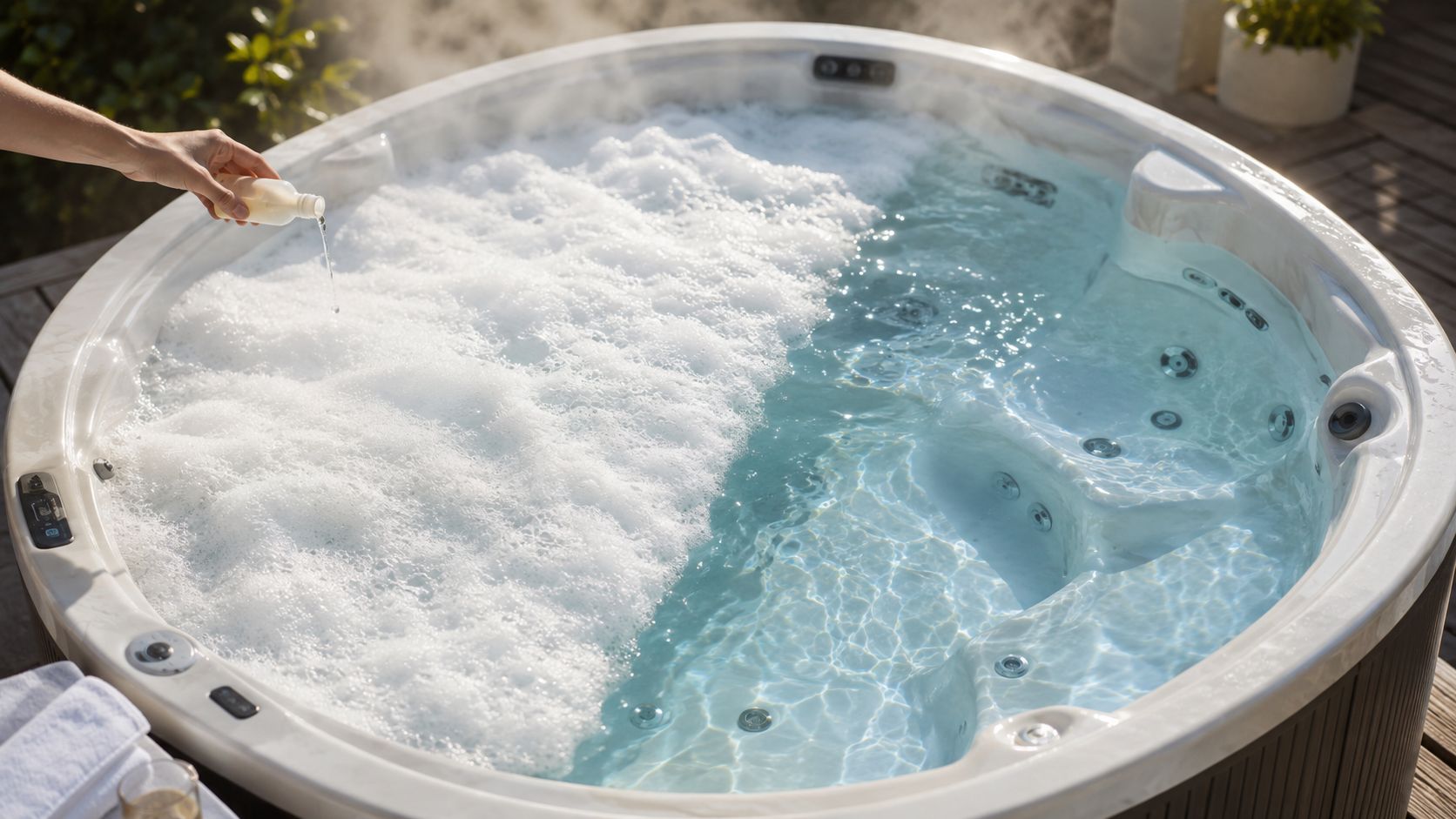 Hot Tub Defoamer: Why Foam Returns and How to Stop It