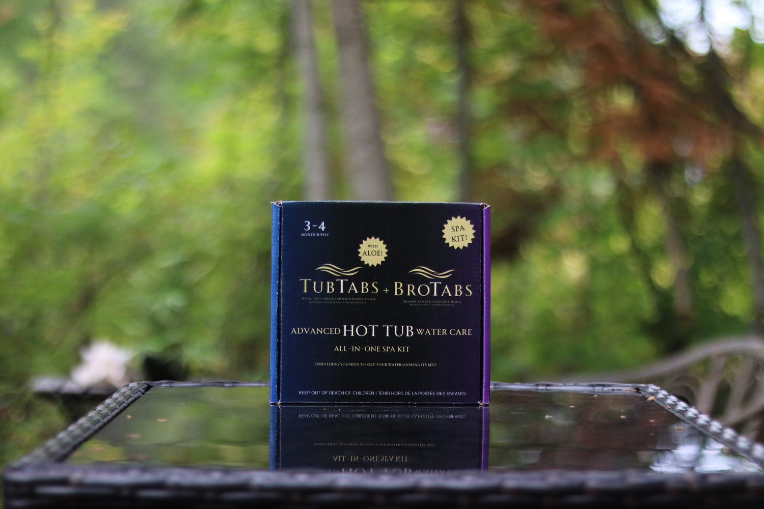 BroTabs bromine hot tub sanitizing tablets — slow-dissolving bromine for continuous spa sanitization.
