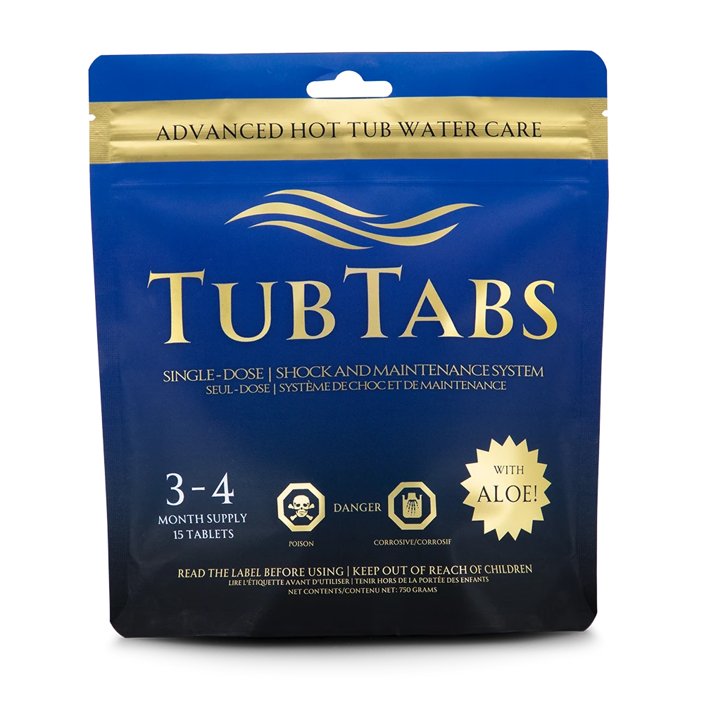 TubTabs Weekly Hot Tub Care (15-Pack)