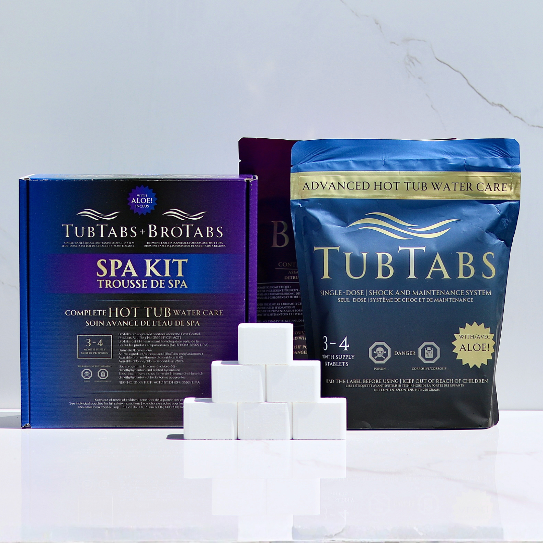 Hot Tub Complete Care Kit (15 TubTabs & 25 BroTabs)