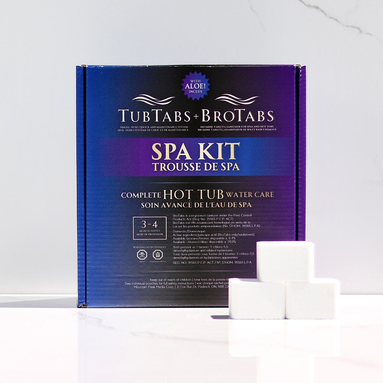 Hot Tub Complete Care Kit (15 TubTabs & 25 BroTabs)